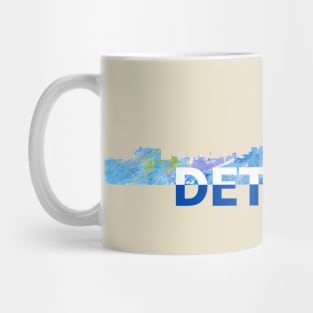 Detroit Skyline Mug